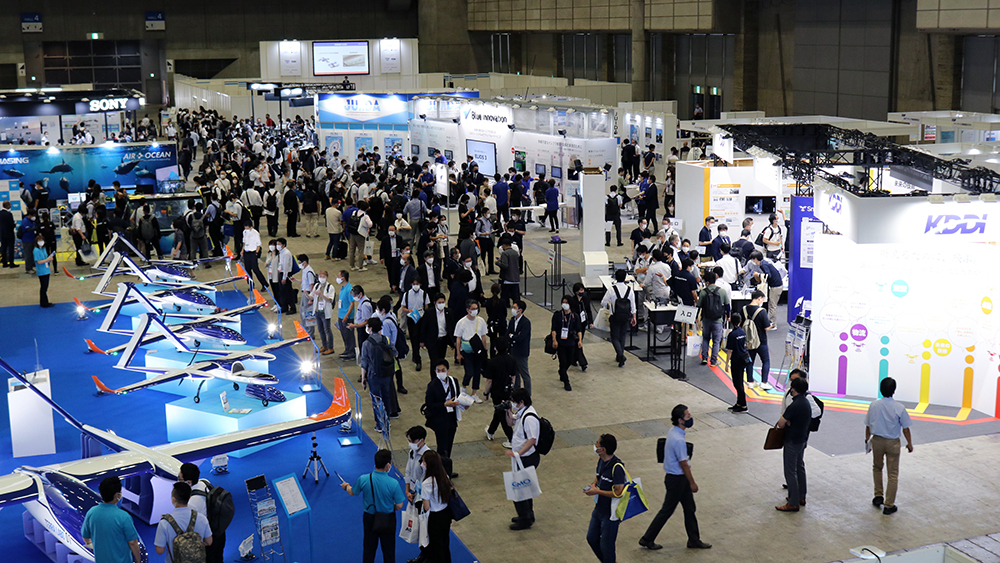 Scene from the exhibition hall