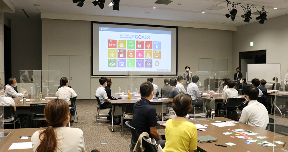 The workshop at Congrès Square Nihonbashi for Congrès' employees in the Tokyo area.