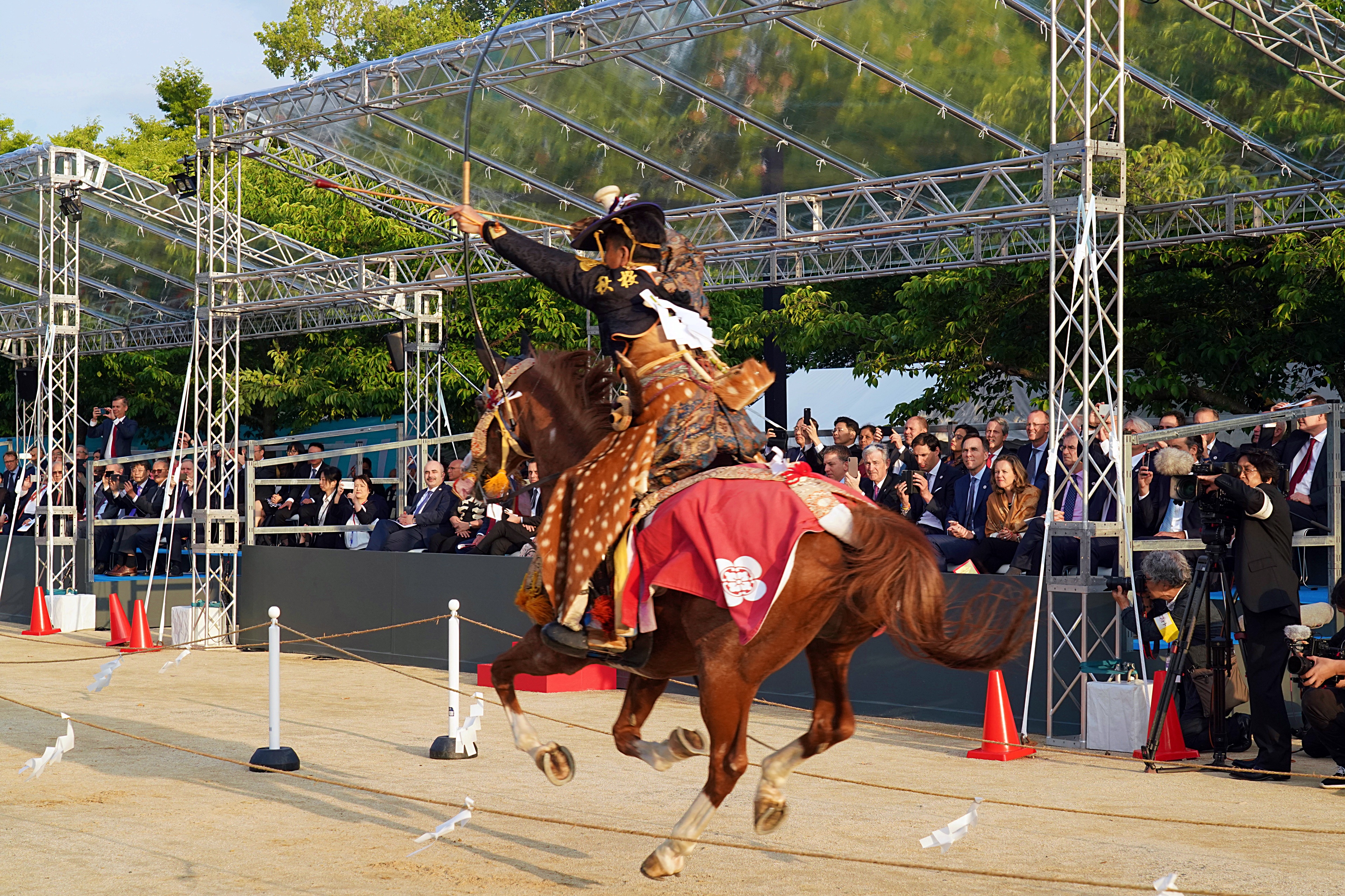 文化プログラム 流鏑馬（舞鶴公園）