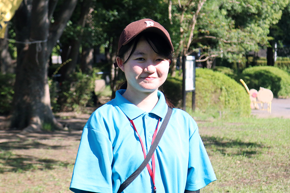 日本獣医生命科学大学3年生　三栖 輝美歩さん　