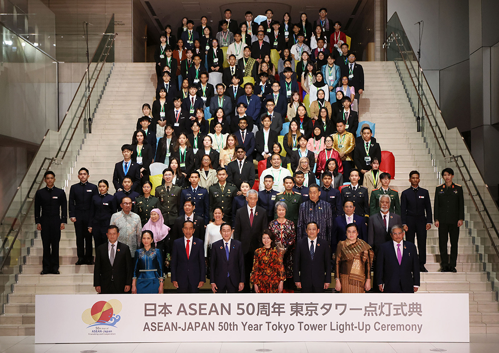 日本ASEAN友好協力50周年記念式典